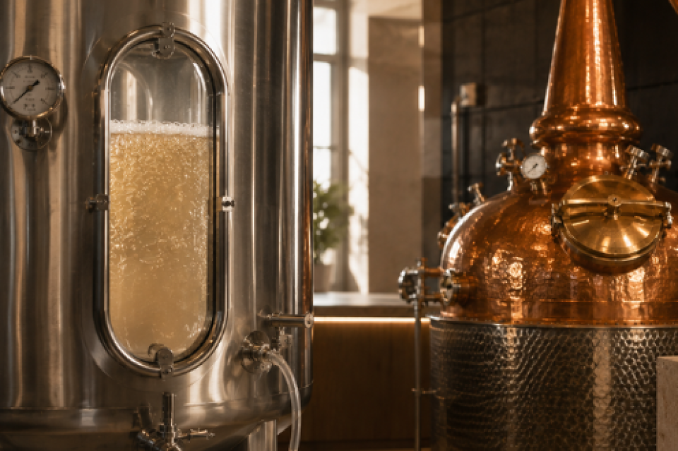 Fermentacja i destylacja – dwa etapy, których nie warto mylić